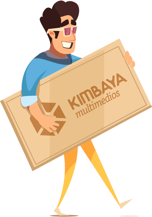 Personaje con producto Kimbaya